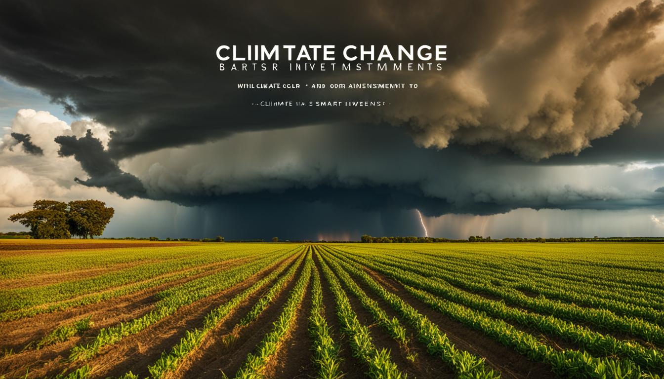 Climate Change and Agricultural Investments