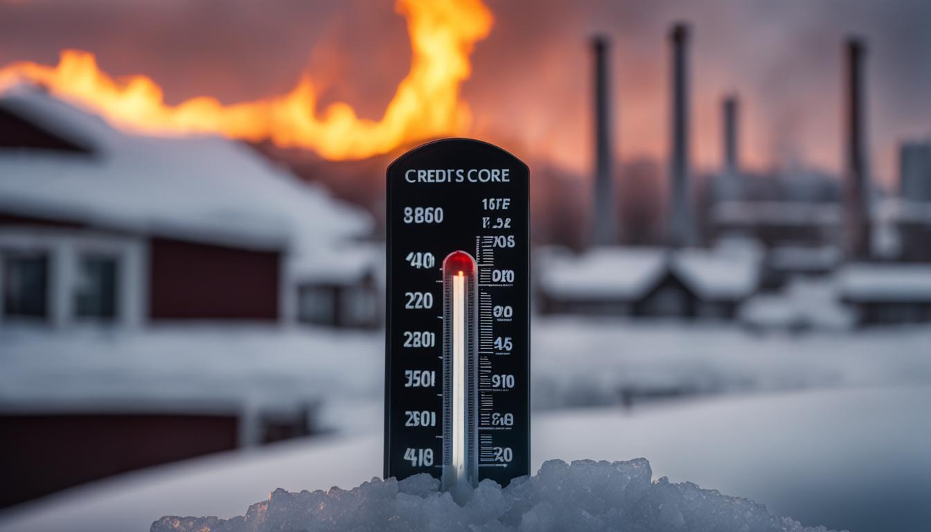 Climate Change and Credit Scores