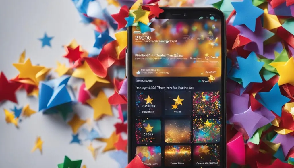 Customer reviews and ratings concept
