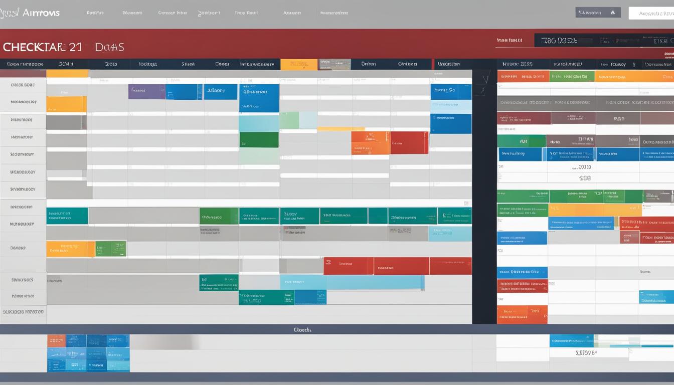 Financial Calendar Management