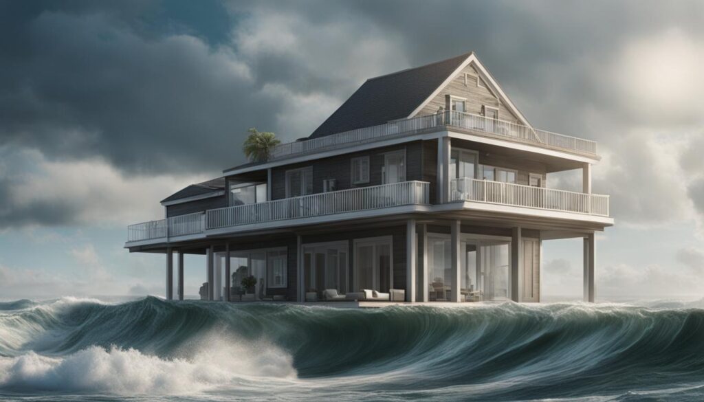 coastal property at risk