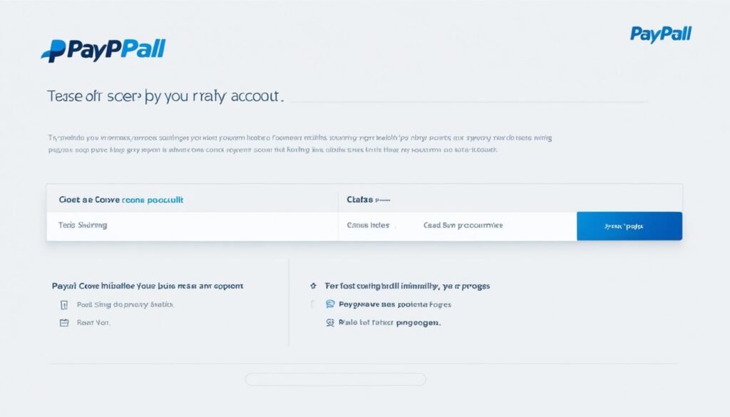 PayPal Savings Account Interface