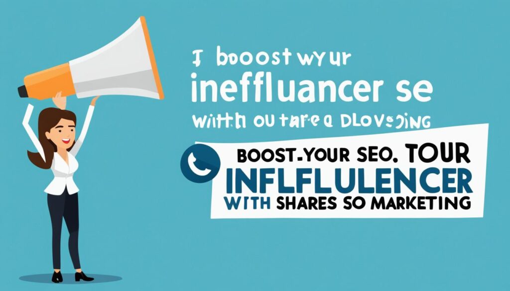 SEO Boost with Social Influencer Marketing