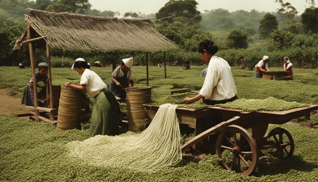 silk production