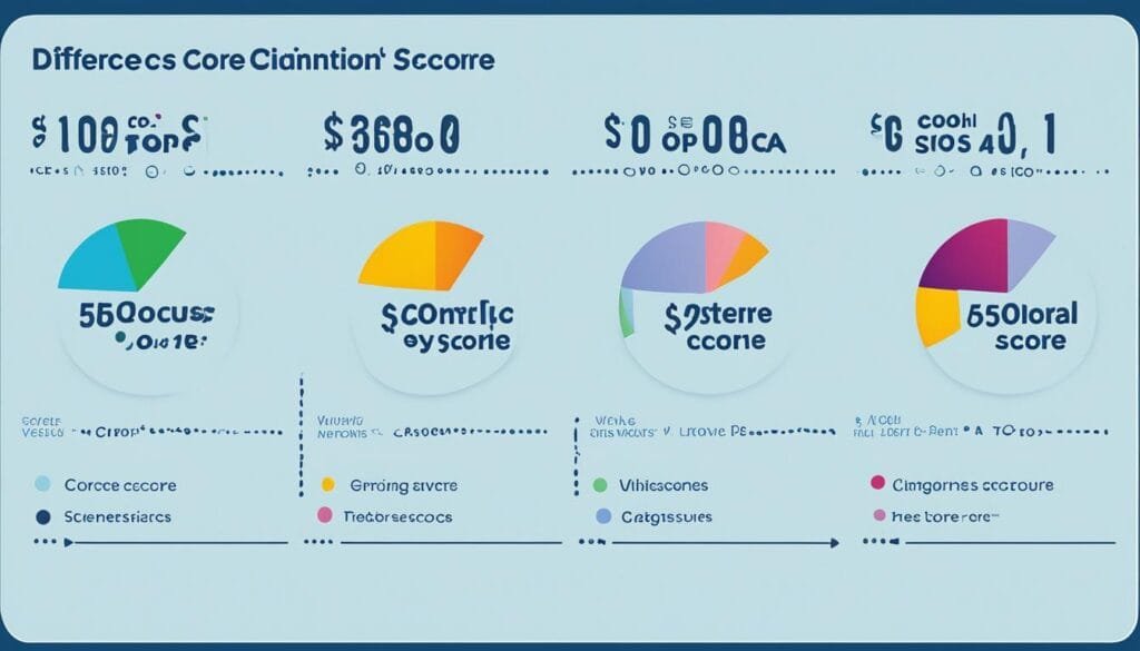 FICO Score and VantageScore Difference FICO Score and VantageScore Difference