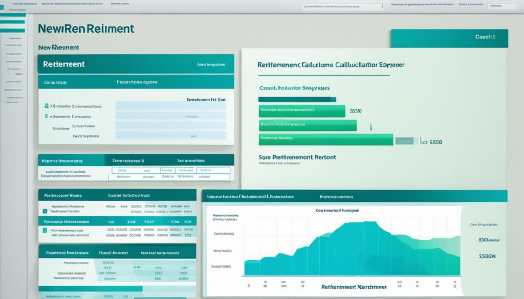 NewRetirement Retirement Calculator Interface