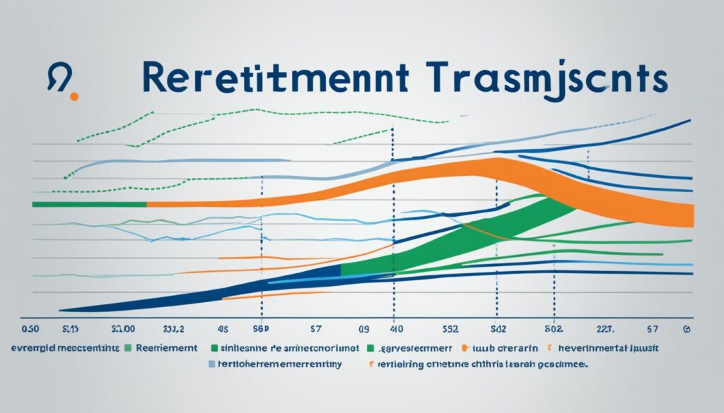 Retirement Transition Strategies Graph