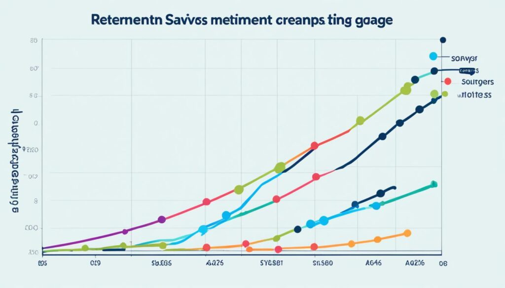 average worker retirement savings by age