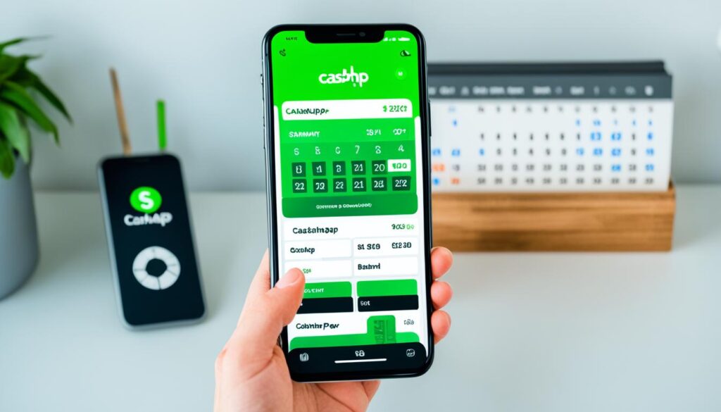 CashApp scheduled payments