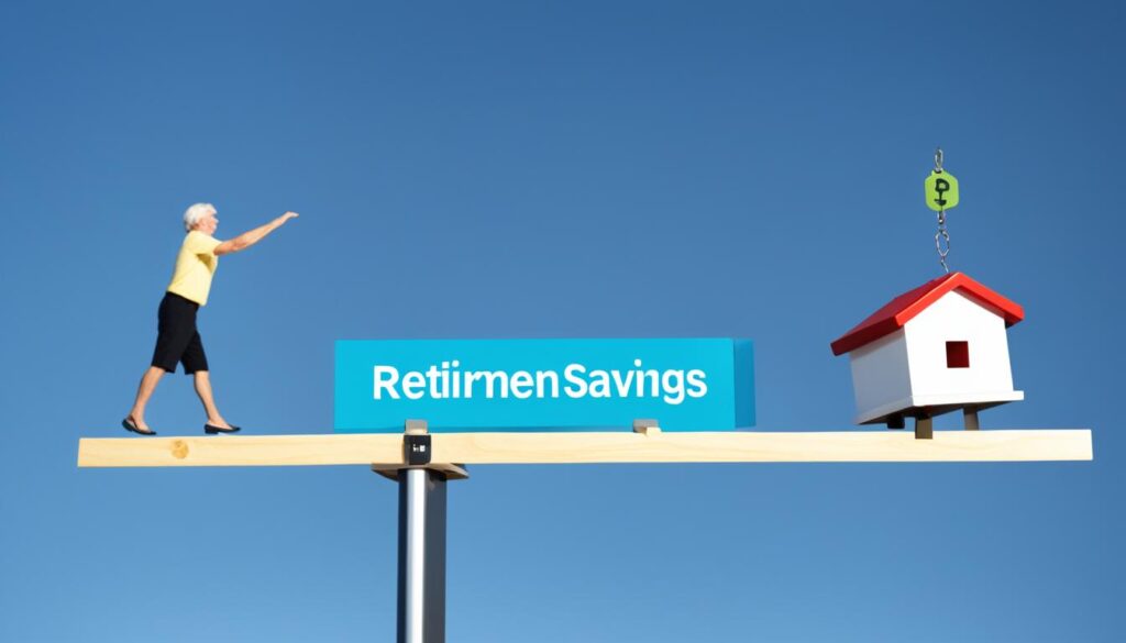 Retirement savings vs paying off mortgage early analysis