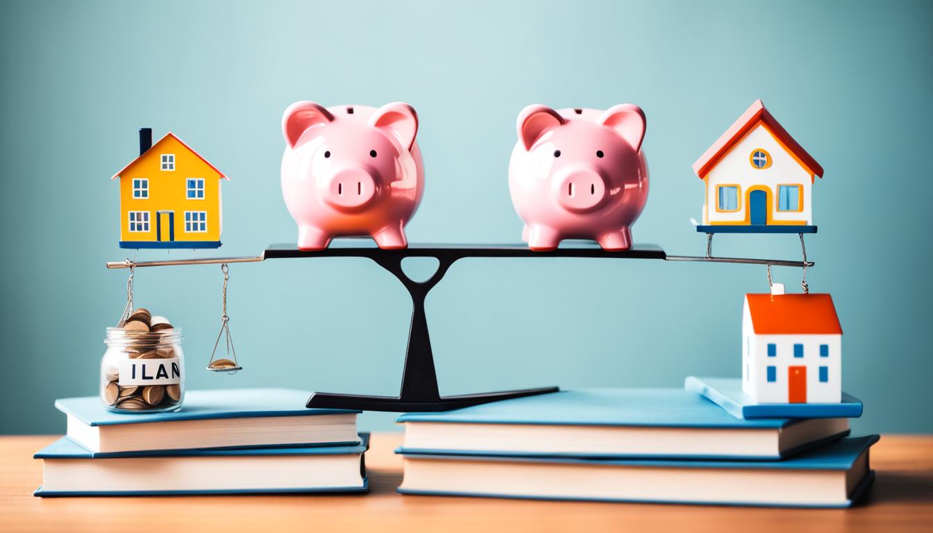 Should I save for a house or pay off student loans?