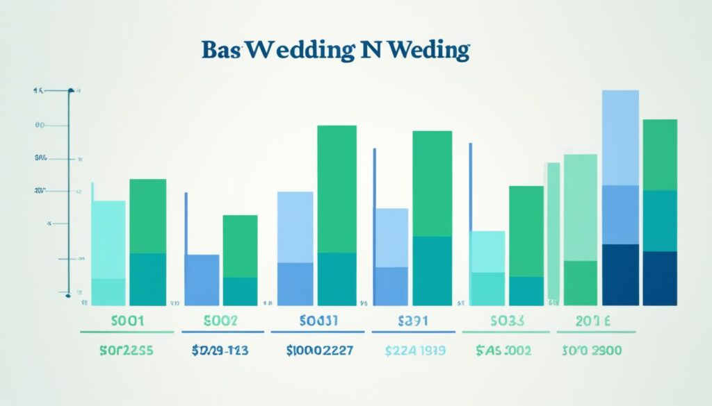 Average wedding costs in the United States