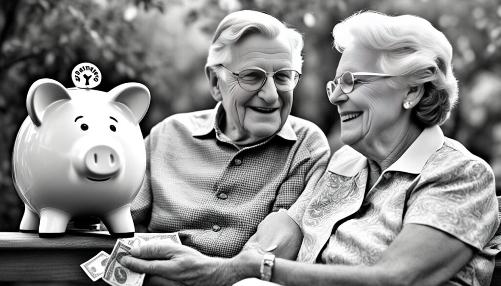 Retirement savings for financial security