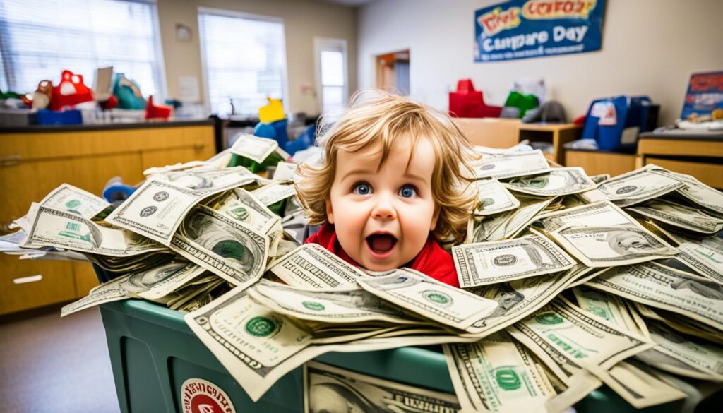 current childcare costs in the US