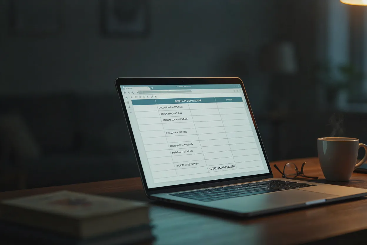 Debt payoff tracker